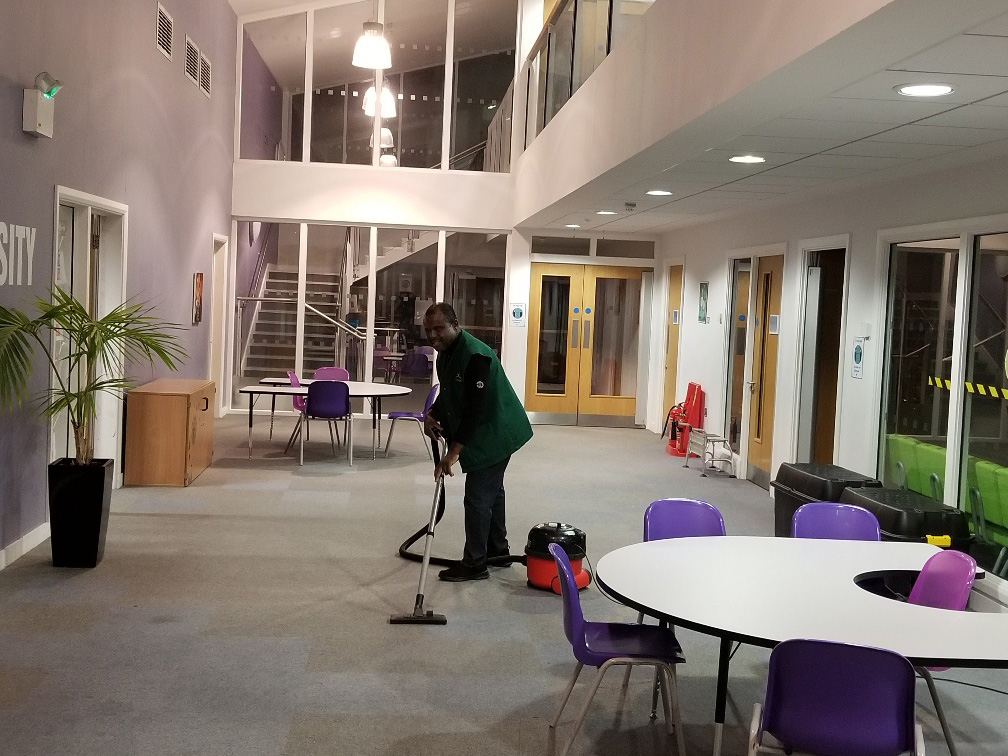 School cleaning